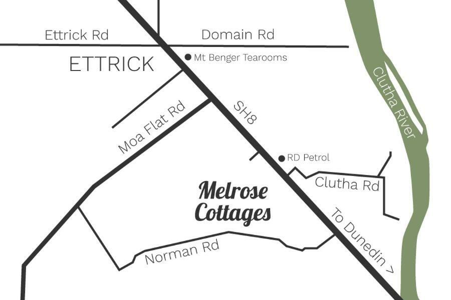 Melrose Cottages Millers Flat Екстериор снимка